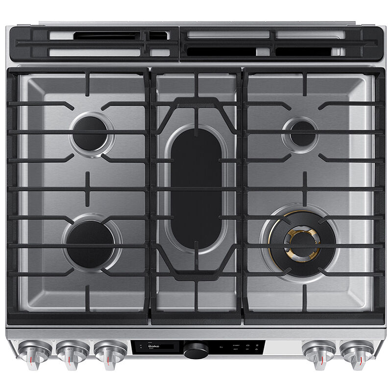 Samsung gas stove white discount
