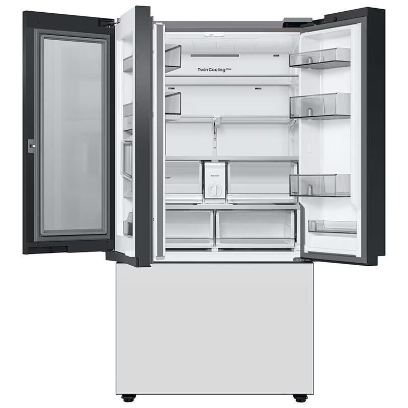 Samsung 36" 30.1 Cu. Ft. Smart French Door Refrigerator with Internal Water Dispenser - Samsung Bespoke Panel Required, Samsung Bespoke Panel Ready, hires