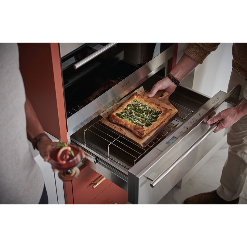 Wolf 30 in. 1.6 cu. ft. Warming Drawer with Humidity Control - Custom Panel Ready, , hires