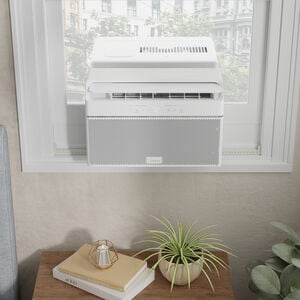 Midea QB Series 10,000 BTU 115V U-Shaped Smart Energy Star Window Air Conditioner with Inverter, 3 Fan Speeds, Sleep Mode & Remote Control - White, , hires