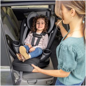Evenflo Revolve360 Extend All-in-One Rotating Car Seat with Quick Clean Cover - Revere Gray, , hires