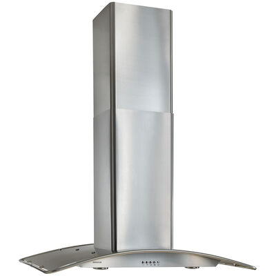 Broan B59 Series 36 in. Chimney Style Range Hood with 3 Speed Settings, 450 CFM, Convertible Venting & 4 Halogen Lights - Stainless Steel | B5936SS