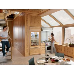 Wolf 30 in. Convertible Canopy Pro Style Style Range Hood with 2 LED Lights - Stainless Steel, , hires