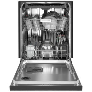 KitchenAid 24 in. Built-In Dishwasher with Front Control, 39 dBA Sound Level, 13 Place Settings, 5 Wash Cycles & Sanitize Cycle - Stainless Steel with PrintShield Finish, Stainless Steel with PrintShield Finish, hires