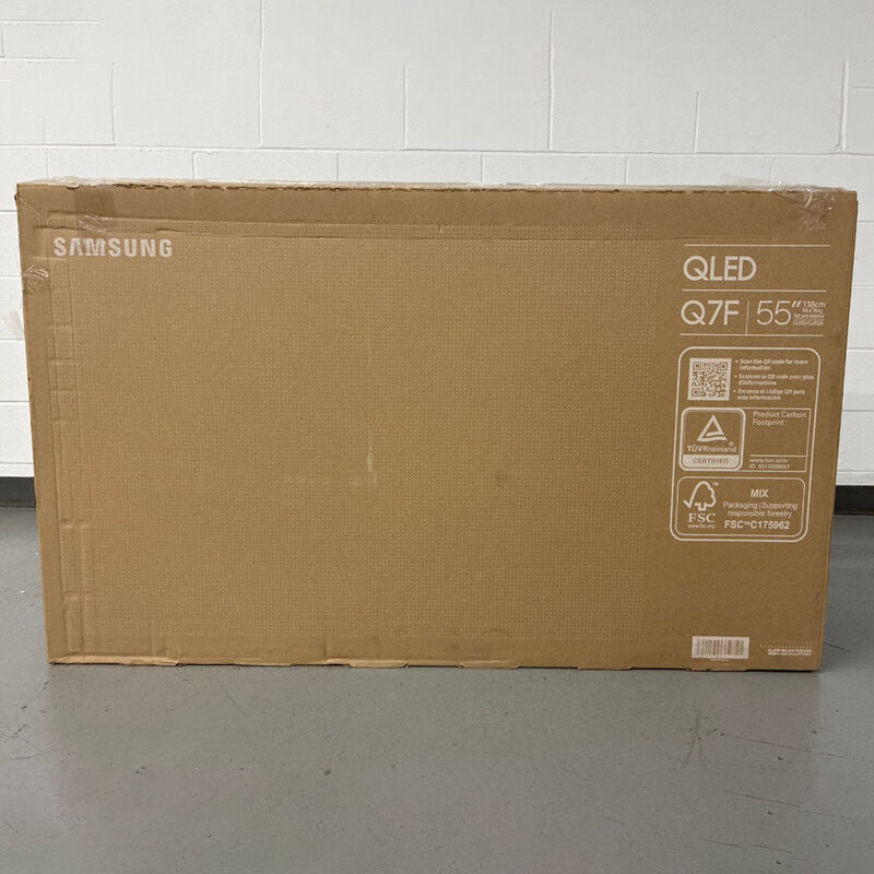 Samsung - 55" Class Q7F QLED 4K UHD Samsung Vision AI Smart TV (Open Box Excellent Condition), , hires
