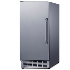 Summit 15 in. Built-In Undercounter Commercial-Use Ice Maker with 25 lb. Ice Storage, Auto-Defrost & Digital Control - Stainless Steel, , hires