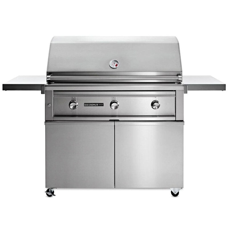 Sedona by Lynx 42 in. 3-Burner Natural Gas Grill with Electronic Ignition System & Sear Burner - Stainless Steel, , hires