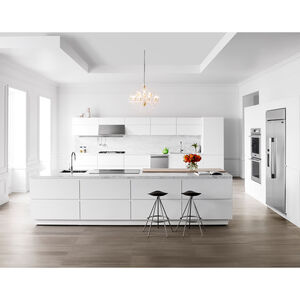 Signature Kitchen Suite 30 in. 5-Burner Smart Natural Gas Cooktop with Griddle, Simmer Burner & Power Burner - Stainless Steel, , hires