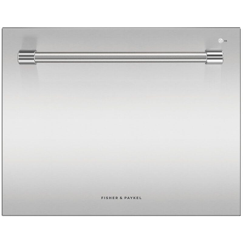 Fisher Paykel Pro Series 9 24 in. Smart Double Drawer with Top Control & 44 dBa Sound Level - Stainless Steel, , hires
