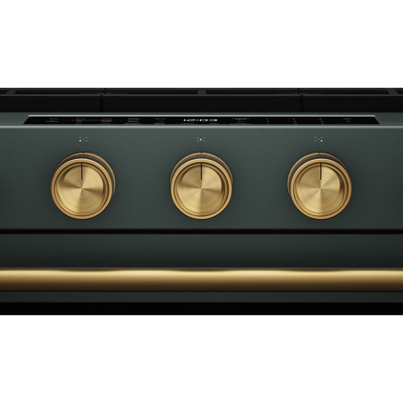 KitchenAid Handle and Knob Hardware Accessory Kit for Slide-In Convection Range - Brass, , hires