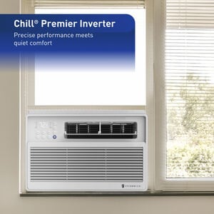 Friedrich Chill Premier Inverter Series 8,000 BTU 115V Smart Window Air Conditioner with 3 Fan Speeds, Remote Control - White, , hires