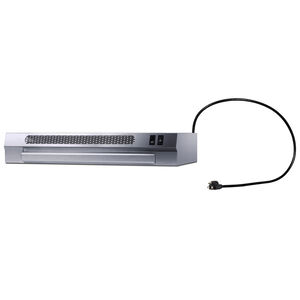 Summit 24 in. Ductless Slide-Out Style Range Hood with 2 Fan Speeds & 2 LED Lights - Stainless Steel, Stainless Steel, hires