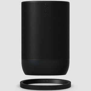 Sonos Move 2 Portable Rechargeable Splashproof Bluetooth & Wi-Fi Speaker - Black, Black, hires