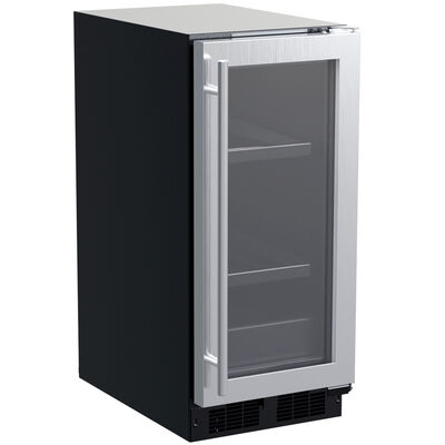 Marvel 15 in. 2.7 cu. ft. Built-In Beverage Center with Adjustable Shelves & Digital Control - Stainless Steel | MLBV215SG01A