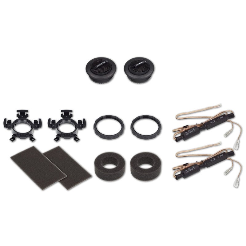 Alpine 1" S-Series Silk Dome Tweeters, , hires