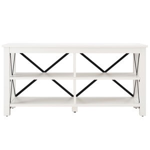 Hudson & Canal Sawyer 50" TV Stand - White, , hires
