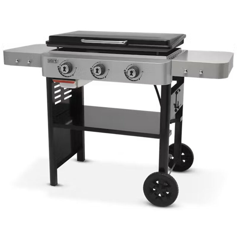 Blackstone 28 in. Gas Flat Top Griddle with Side Tables - Black