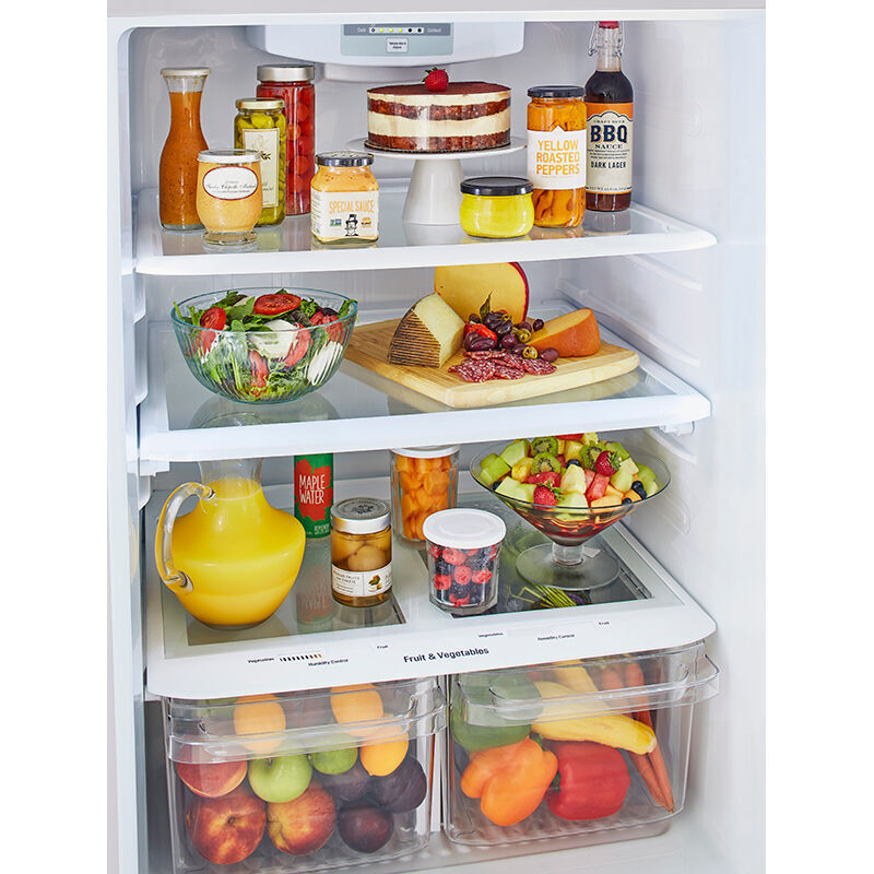 LG 30 in. 20.2 cu. ft. Top Freezer Refrigerator - White, White, hires