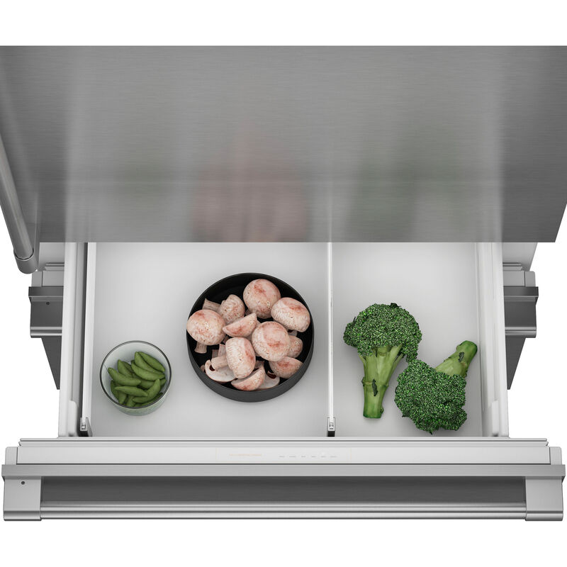 Monogram 36 in. 20.1 cu. ft. Built-In Smart Counter Depth Bottom Freezer Refrigerator with Ice Maker - Custom Panel Ready, , hires