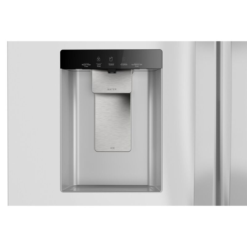 Whirlpool 36 in. 30.0 cu. ft. French Door Refrigerator with Ice & Water Dispenser - White, White, hires