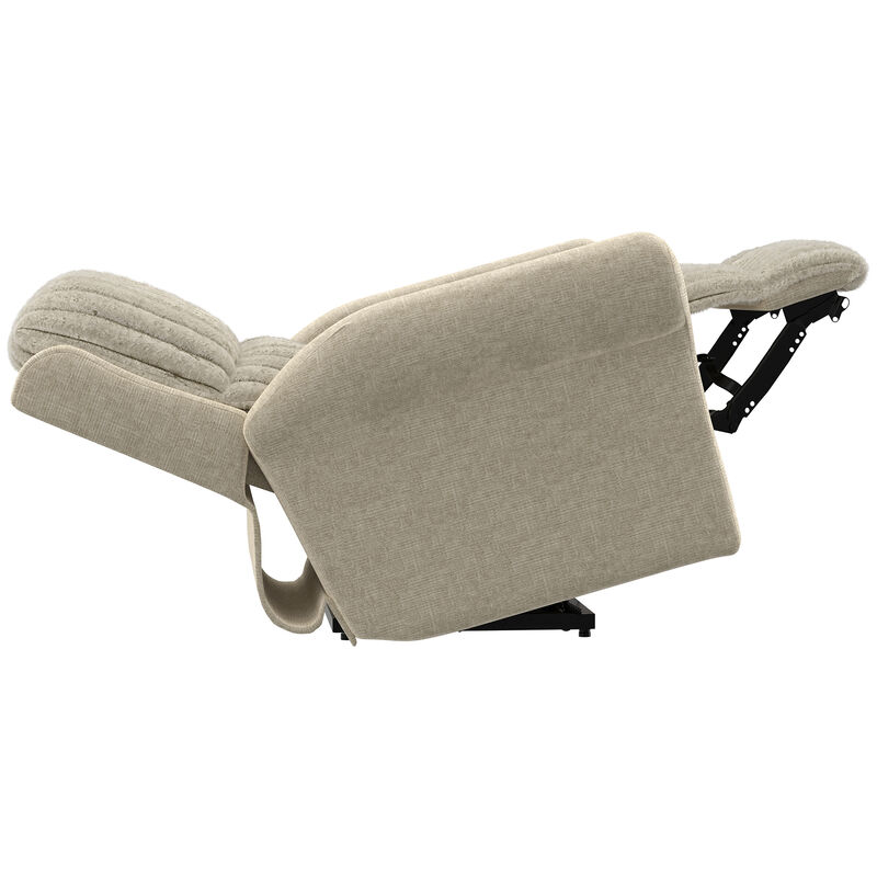 Jackson Furn Foxy Power Lay Flat Recliner with Zero Gravity - Porcelain, , hires