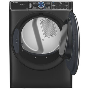 GE Profile 28 in. 7.8 cu. ft. Smart Stackable Gas Dryer with Sensor Dry, Sanitize & Steam Cycle - Carbon Graphite, , hires
