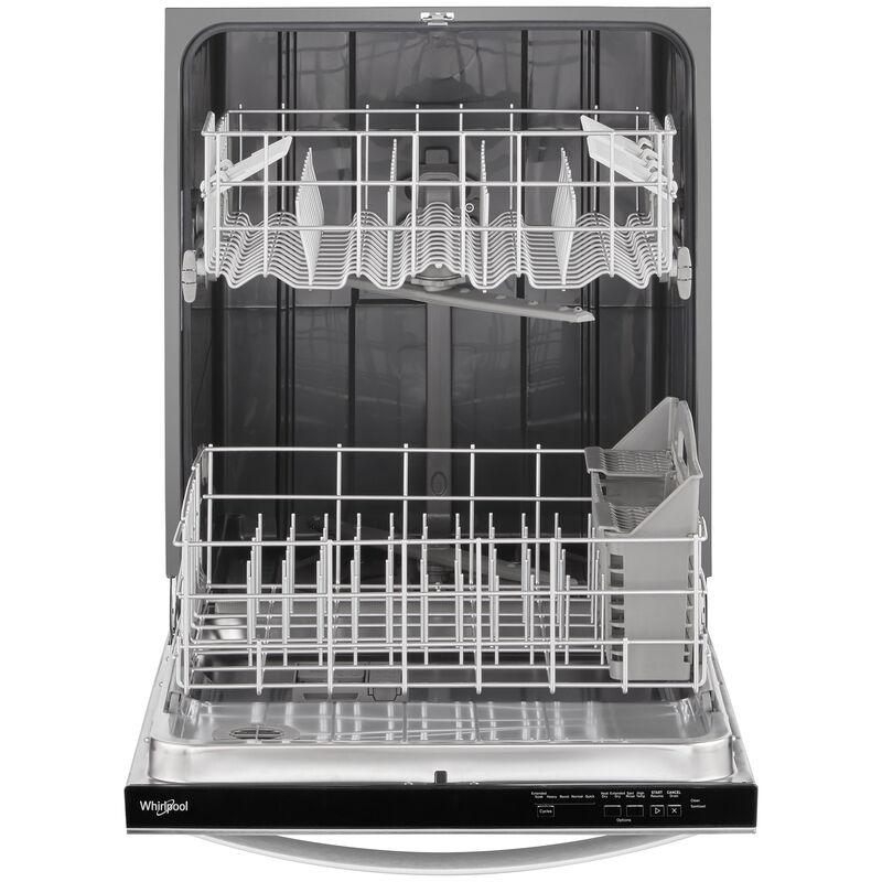 Whirlpool 24 in. Top Control Dishwasher with 55 dBa Sound Level - Fingerprint Resistant Stainless, , hires