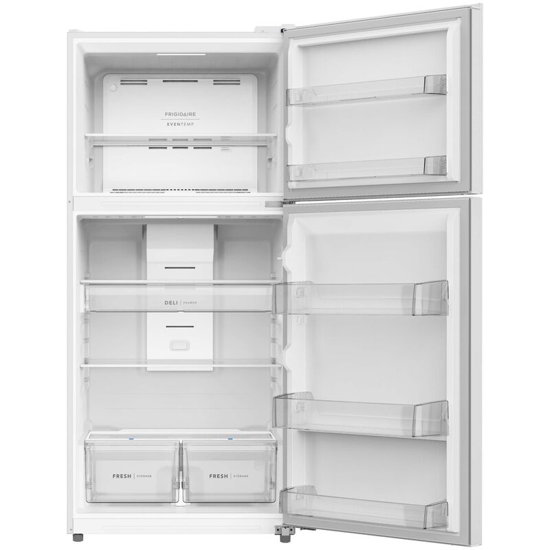 Frigidaire 30 in. 21.6 cu. ft. Garage-Ready Top Freezer Refrigerator - White, , hires