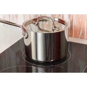 GE 30 in. 5-Burner Electric Cooktop with Simmer Burner & Power Burner - Black, , hires