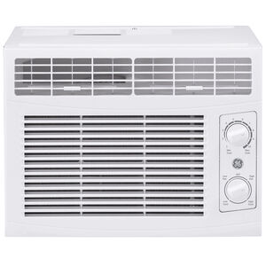 GE 5,050 BTU 115V Window Air Conditioner with 2 Fan Speeds - White, , hires