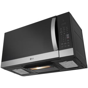 LG 30 in. 1.7 cu. ft. 1000W Over-the-Range Microwave with 300 CFM - PrintProof Stainless Steel, , hires