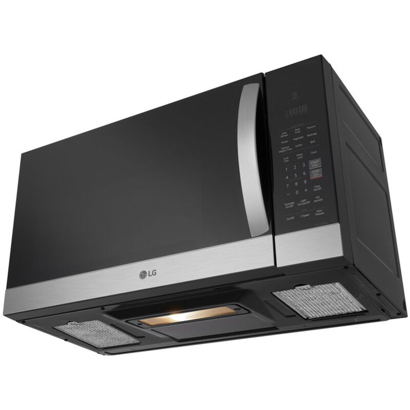 LG 30 in. 1.7 cu. ft. 1000W Over-the-Range Microwave with 300 CFM - PrintProof Stainless Steel, , hires