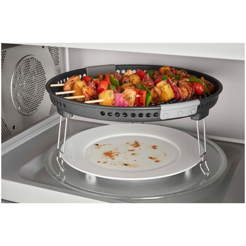 KitchenAid 30 in. 1.9 cu. ft. 1200W Over-the-Range Microwave with 400 CFM, Convection & Sensor Cooking - Stainless Steel, , hires