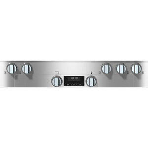 Miele 36 in. 5.8 cu. ft. Convection Oven Freestanding Gas Range with 4 Sealed Burners & Griddle - Clean Touch Steel, , hires