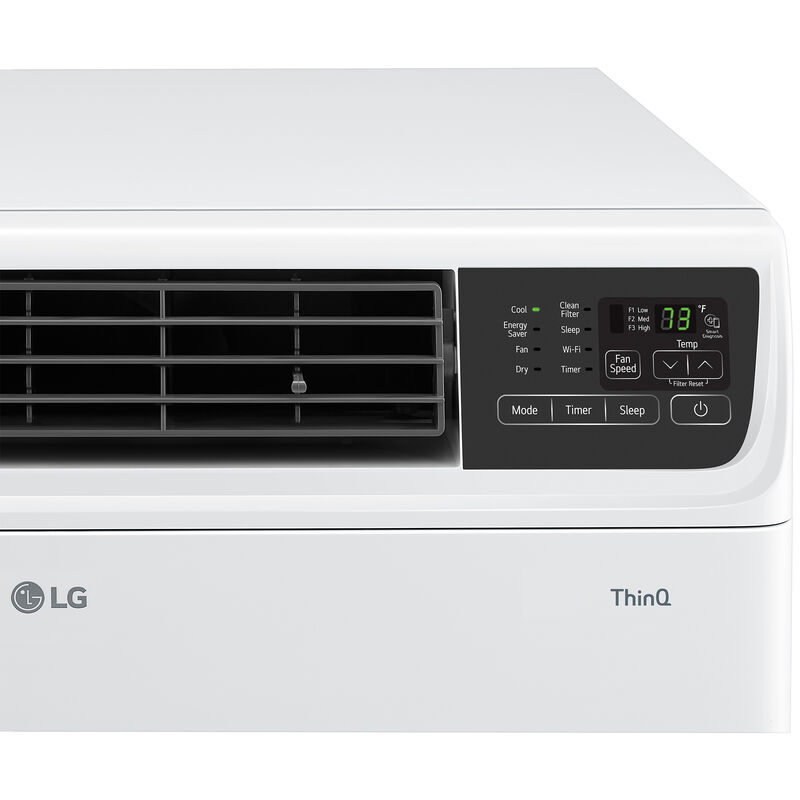 LG 18,000 BTU Smart Energy Star Window/Wall Air Conditioner with Dual Inverter, Sleep Mode & Remote Control - White, , hires