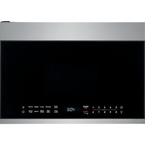 Frigidaire 24" 1.4 Cu. Ft. Over-the-Range Microwave with 9 Power Levels, 300 CFM & Sensor Cooking Controls - Stainless Steel, Stainless Steel, hires