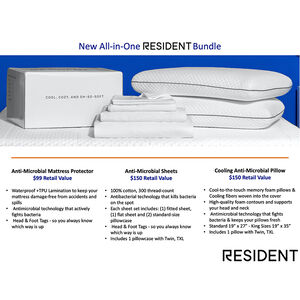 Nectar Resident Serenity Sleep Accessory Bundle - Full, , hires