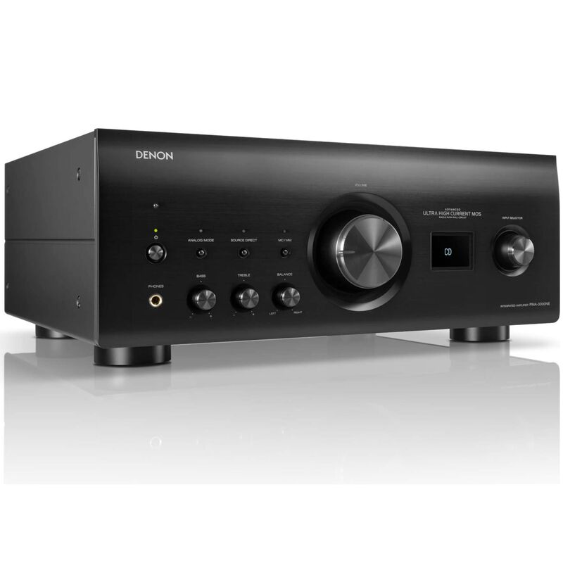 Denon 2 Ch. Integrated Amplifier with MM/MC Phono Stage - Black, , hires