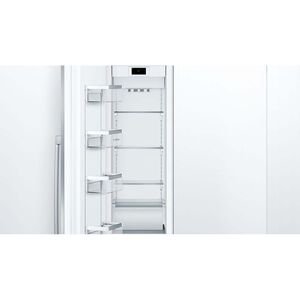 Bosch Benchmark Series 18 in. 8.6 cu. ft. Built-in Smart Double-Drawers Upright Freezer with Ice-Maker & Adjustable Shelves - Custom Panel Ready, , hires