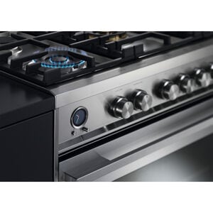 Fisher & Paykel Series 9 36 in. 4.9 cu. ft. True European Convection Dual Fuel Range with 5 Sealed Burners - Stainless Steel, , hires