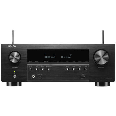 Denon 8K Video & 3D Audio Experience, 7.2 Channel Receiver with Built-In HEOS - Black | AVR-S970H