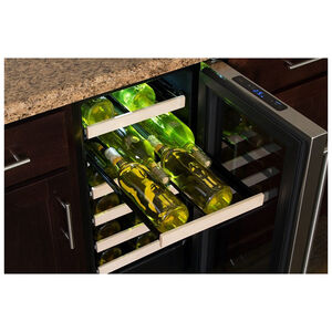 Marvel 15" Compact Built-In Wine Coolers with 24 Bottle Capacity, Single Temperature Zone & Digital Control - Custom Panel Ready, , hires