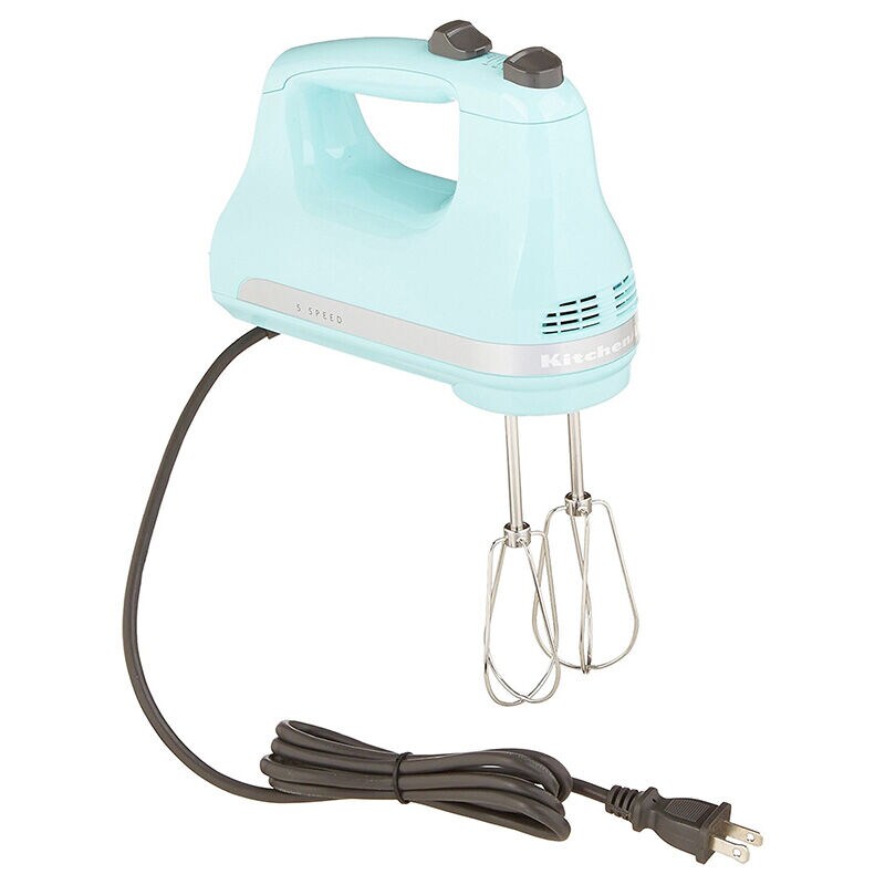 KitchenAid Ultra 5-Speed Ultra Power Electric Hand Mixer - Ice Blue