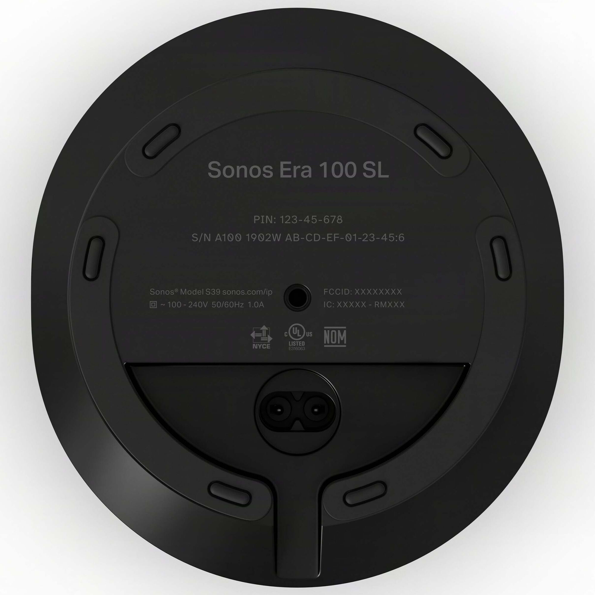 Sonos Era 100 SL Smart Speaker - Black | P.C. Richard & Son
