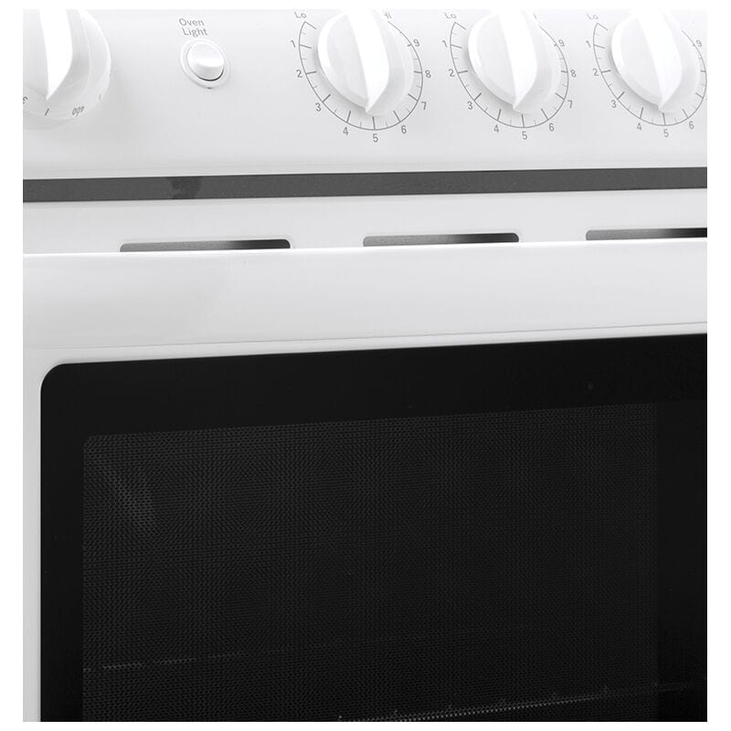 Hotpoint 24 in. 2.9 cu. ft. Electric Range with Coil Burners - White, , hires