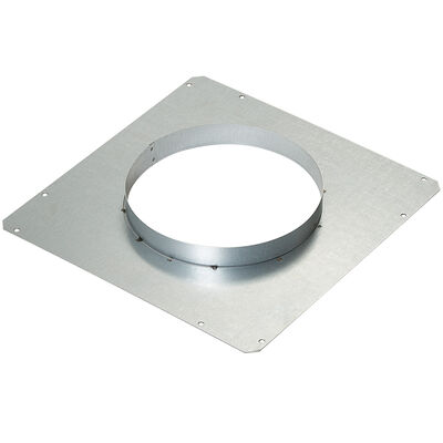 Best D49M Front Panel Rough In Plate 8 in. Round | ACVPD8