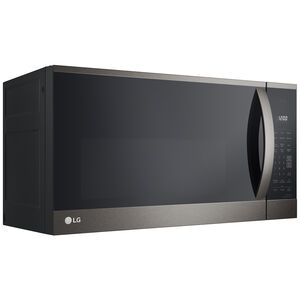 LG 30 in. 1.8 cu. ft. 1000W Smart Over-the-Range Microwave with 300 CFM & Sensor Cooking - PrintProof Black Stainless Steel, , hires
