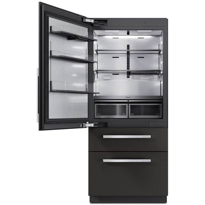 Miele MasterCool Series 36 in. 18.8 cu. ft. Built-In Smart Counter Depth Bottom Freezer Refrigerator with Internal Water Dispenser - Custom Panel Ready, , hires