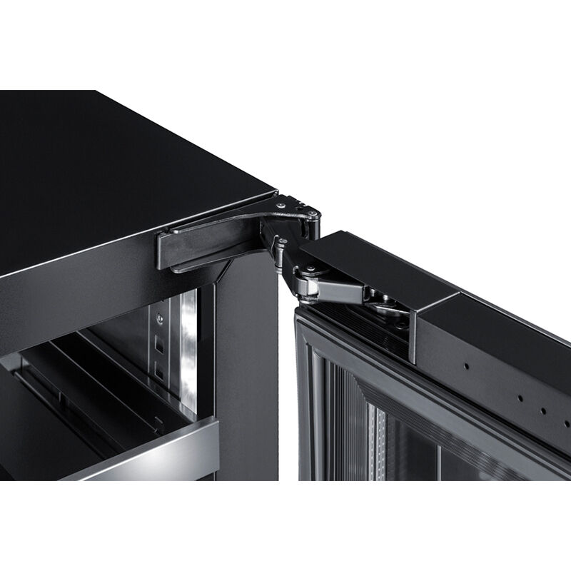 Summit 24 in. Undercounter Wine Cooler with Metal Racks, Single Temperature Zone & 33 Bottle Capacity - Stainless Steel, , hires