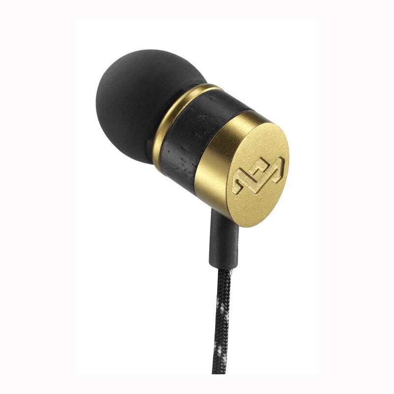 House of Marley Uplift In-Ear Wired Headphones with Apple Control - Grand, Champagne, hires